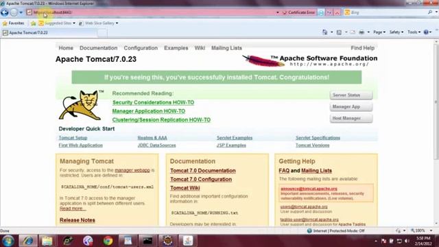 SSL Configuration for Apache Tomcat: Part II смотреть онлайн