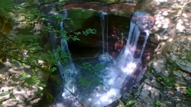 Сочи водопад Ажек, верхняя часть смотреть онлайн