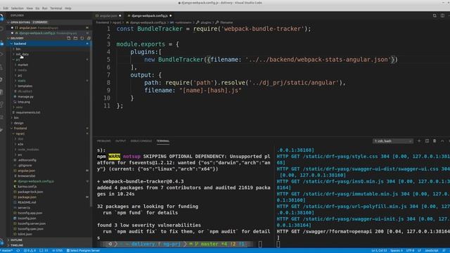 Сайт доставки продуктов. Дружим Angular и Django. Часть 15. смотреть онлайн
