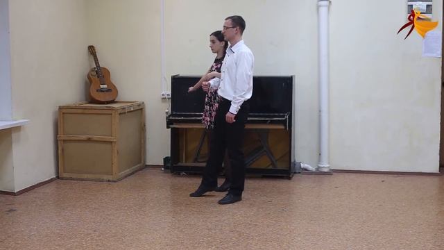 Полька-фокстрот Весёлая минутка | Схема танца | Polka-foxtrot The Funny Minute смотреть онлайн