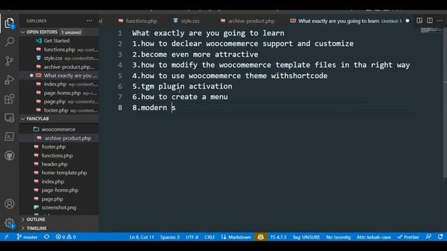 wordpress woocommerce advance theme development part 01 смотреть онлайн
