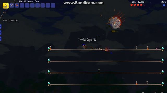 Terraria Eye Of Cthulhu Challenge no buffs смотреть онлайн