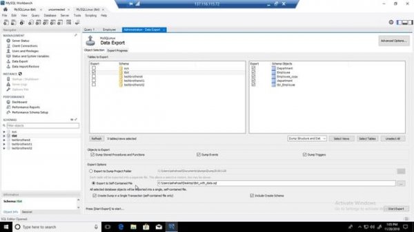 How to generate database scripts with Data by using MySQL Workbench - MySQL DBA Tutorial