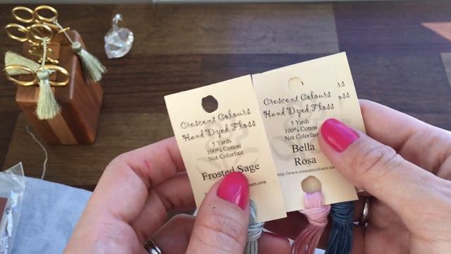 79. Вышивка Крестом. Мои запасы схем и льна для Мирабилии, Лавандер. Часть #2 смотреть онлайн