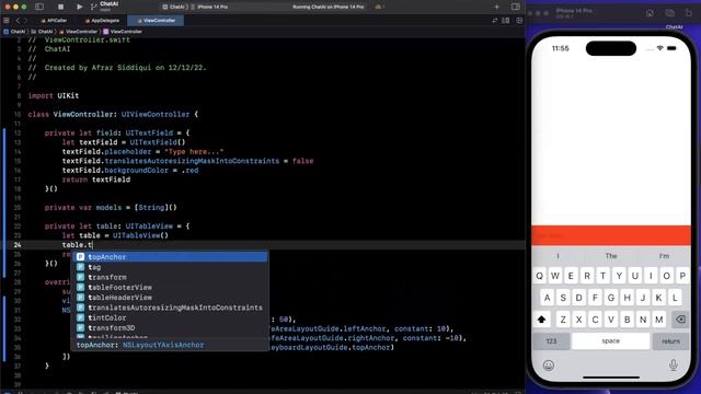 Build An AI ChatBot with OpenAI (Swift, Xcode 14, 2023) смотреть онлайн