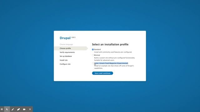 Drupal Open Source CMS Drupal 8.8.5 смотреть онлайн
