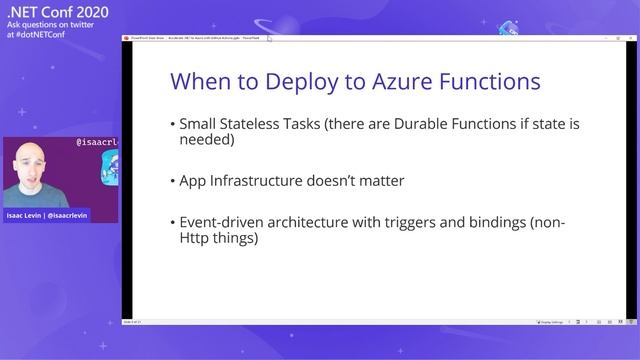 Accelerate .NET to Azure with GitHub Actions смотреть онлайн