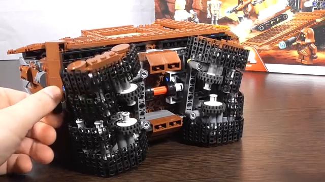 Мультик + Песчаный краулер (Sandcrawler LEGO 75220) смотреть онлайн