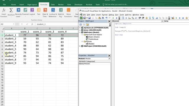 VBA Range Properties смотреть онлайн