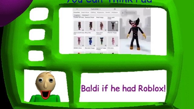 Baldi if he had Roblox! ??? смотреть онлайн