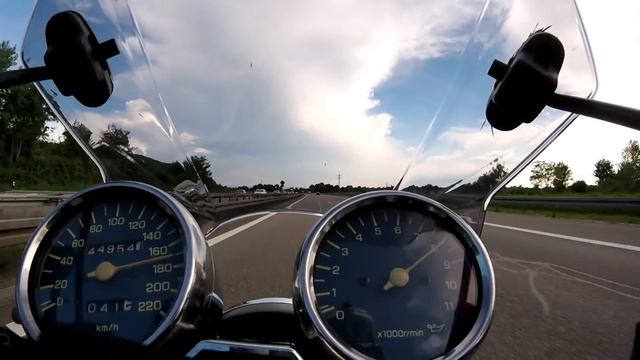 Yamaha XJ 600 0-190 acceleration / beschleunigung смотреть онлайн