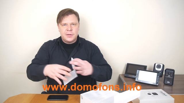 Комплектация беспроводного Wi-Fi видеодомофона "Aly Home-803" смотреть онлайн