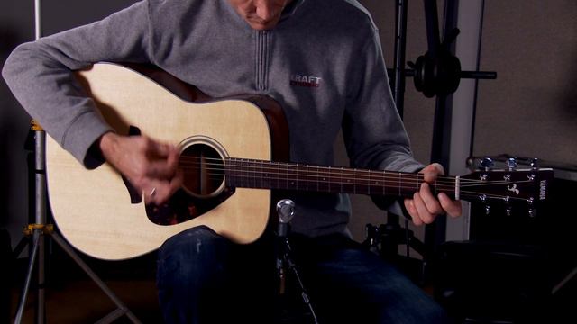 Yamaha FG800 Acoustic Guitar Performance смотреть онлайн