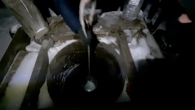 Крещенские приключения. Купания в проруби. смотреть онлайн