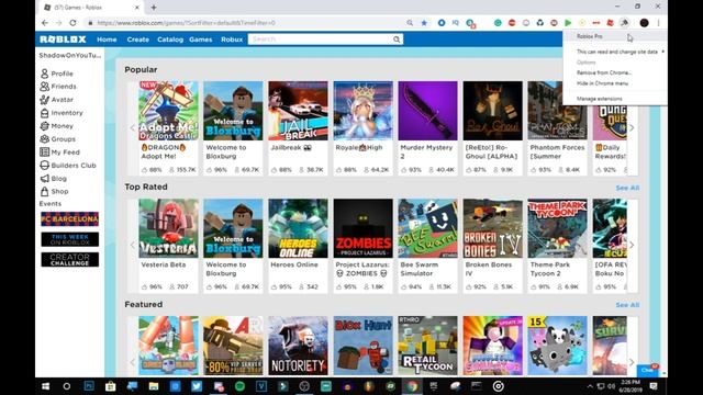 You Can Use This Chrome Extension To Make Roblox Better..(Roblox) смотреть онлайн