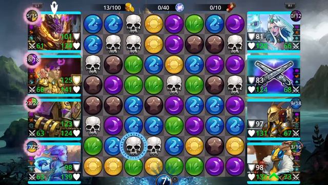 Gems Of War - Guild Wars - 3 Times Para O Dia Marrom