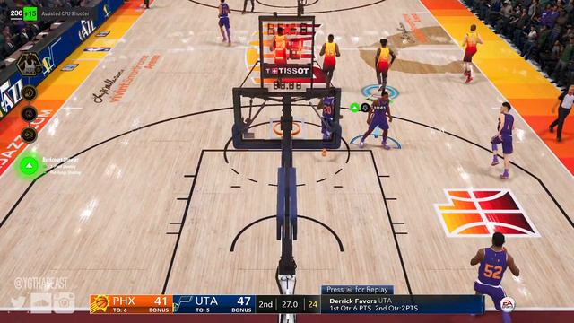 NBA Live 19 The One Career | PHOENIX THOUGHT GETTING A SNAKE WOULD STOP THE NUT MEG GAWD! смотреть онлайн