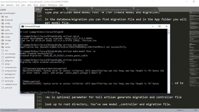 Laravel Tutorial Step by Step - Create Blog with TDD - 01 смотреть онлайн