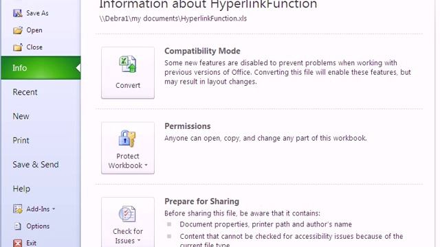 Stop Automatic Hyperlinks in Excel 2007 смотреть онлайн