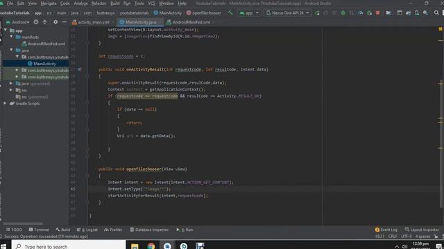 File Chooser and ImageView Android смотреть онлайн