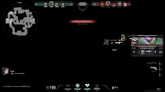 Valorant Gümüş Elo REKABETÇİ ATIYOZZ смотреть онлайн