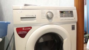 Стиральная машина LG F12B8ND отжим 800 оборотов в минуту
