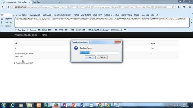 Web For Pentester Example 2 SQL Injection Solution смотреть онлайн