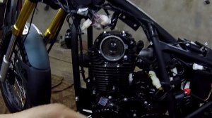 РЕЙСЕР ТРИУМФ RC250CK-A ПРОВЕРКА НОВОГО МОТОЦИКЛА ПЕРЕД ЭКСПЛУАТАЦИЕЙ.