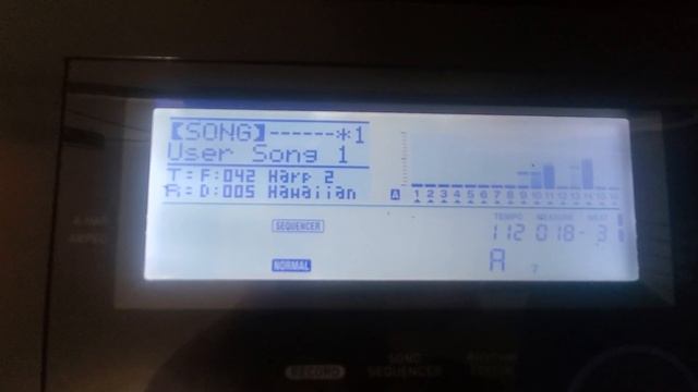 Casio WK 6600 Aloha Oe in A major in (Harp Voice) смотреть онлайн