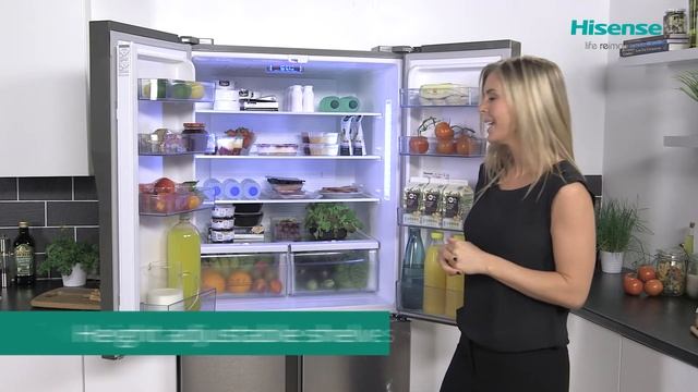 Hisense RQ562N4AC1 American Fridge Freezer