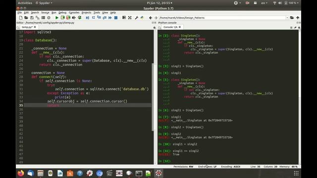 Python Design Patterns SK 01 | Intro k patternom, Singleton a Borg - Jeden objekt alebo stav смотреть онлайн