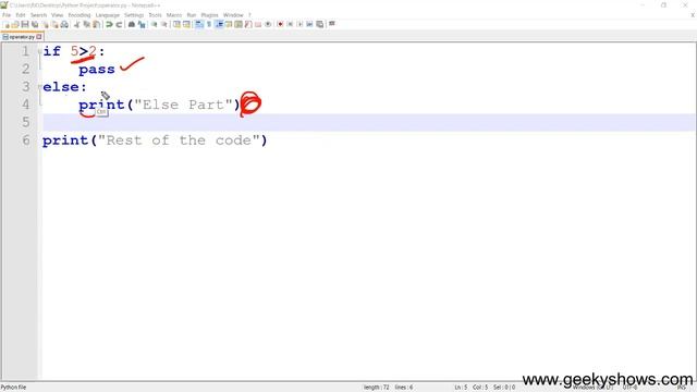 Pass Statement in Python (Hindi) смотреть онлайн