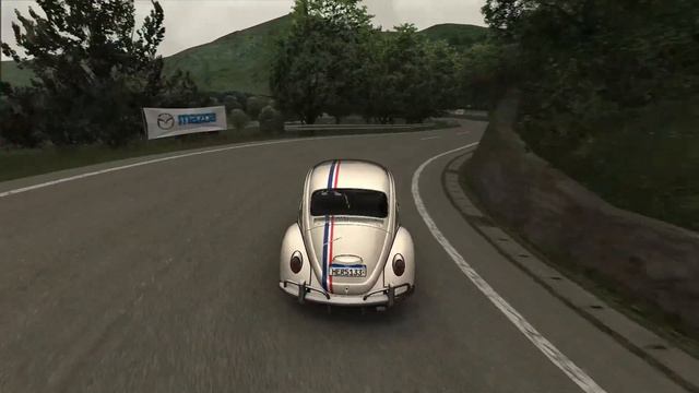 Surviving Nagao Touge on a VW Beetle on KEYBOARD смотреть онлайн