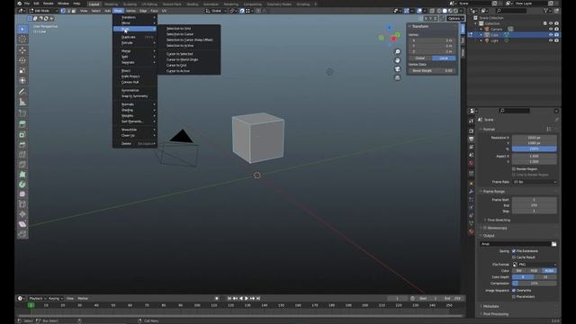 Maya to Blender tips: How to move your pivot point (origin point) like in Maya смотреть онлайн