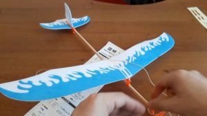 САМОЛЕТ конструктор Как собрать самолет планер DIY Обзор и тест игрушки с Алиэкспресс Aliexpress