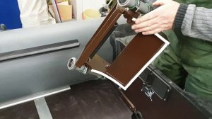 Самодельный столик для лодки пвх. Держатели для спиннинга!