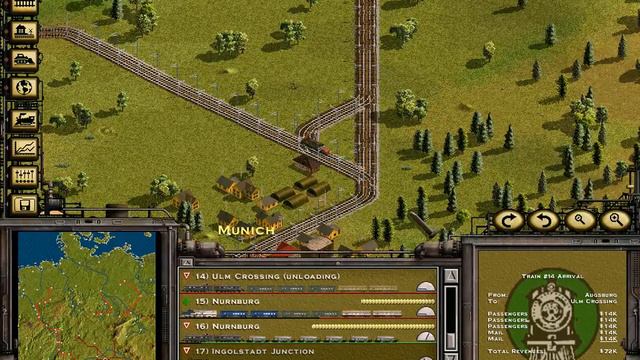 Railroad Tycoon II Germany Part3 смотреть онлайн