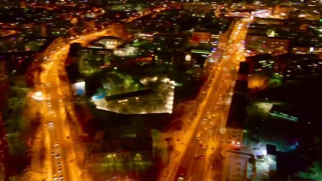 Мурманск. Проспект Кирова проспект Ленина, «Евророс», Молодёжка, универсам «Народная семьЯ» смотреть онлайн