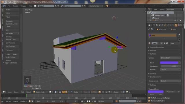 AUTOCAD to BLENDER (parte 7) смотреть онлайн