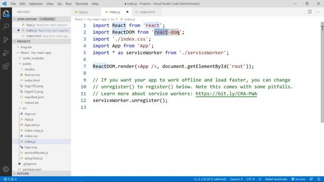 First React App смотреть онлайн