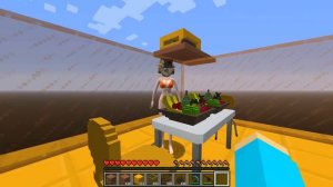 МАЙНКРАФТ НО КЛОКВУМЕН ВЛЮБИЛАСЬ В МЕНЯ НА ОДНОМ БЛОКЕ В МАЙНКРАФТ! КРАСЯ CLOCKWOMAN MINECRAFT