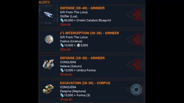 Warframe: Free Umbra Forma This Weekend! 6th Nov Alerts смотреть онлайн