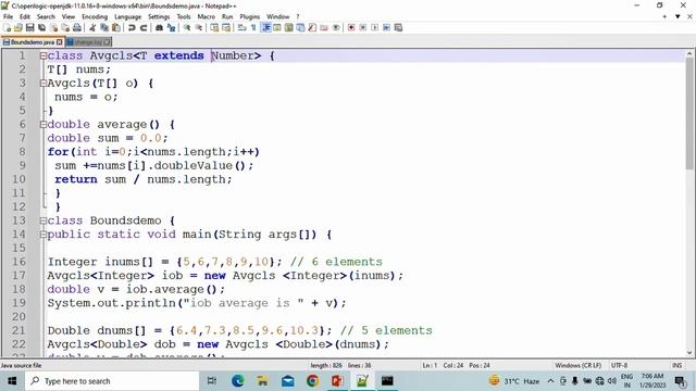 GENERICS PROGRAMMING IN JAVA (PART 3) TAMIL смотреть онлайн