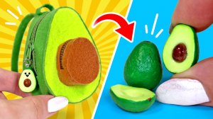 Рюкзак для кукол Авокадо! Back to scholl своими руками DIY мастер класс Анна Оськина