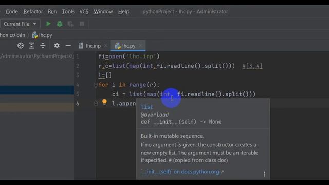 Hướng dẫn đọc và ghi list 2 chiều trong Python dùng tệp смотреть онлайн