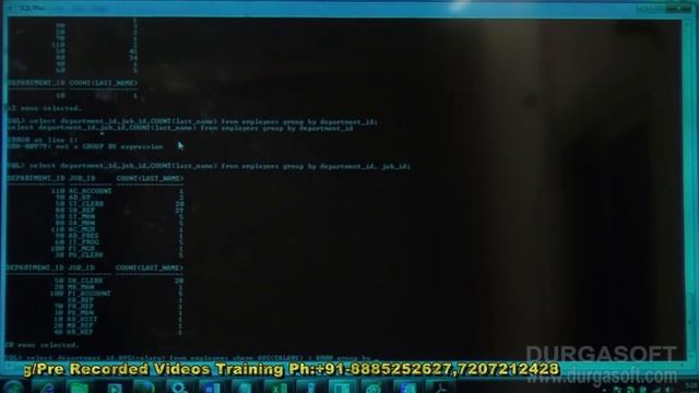 Oracle||online training||Reporting aggreated DataUsing Group Functions Part-3 смотреть онлайн