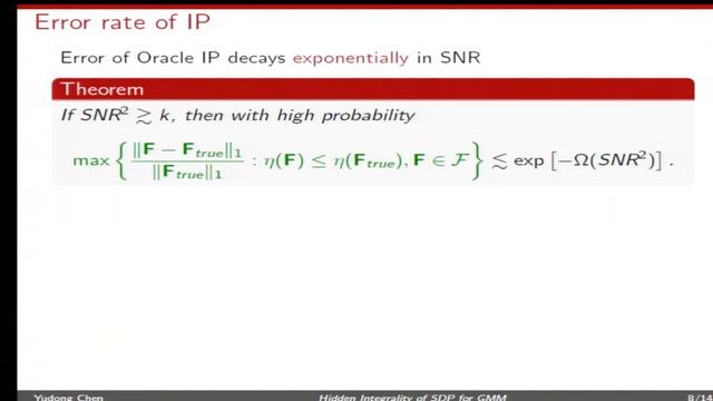 Hidden Integrality of SDP Relaxations for Sub-Gaussian Mixture Models смотреть онлайн