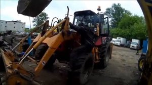 Варим навеску на эксковатор погрузчик МТЗ-92П 2 часть