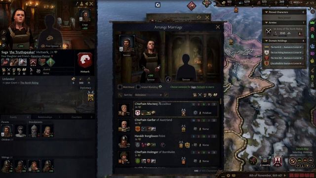 Let's play Crusader Kings 3! Achievement run: Blood Eagle - Part 1 смотреть онлайн