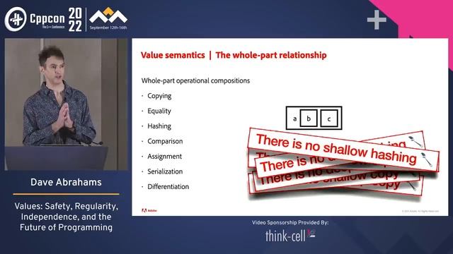 Value Semantics Safety, Independence, Projection, & Future of Programming - Dave Abrahams CppCon 22 смотреть онлайн